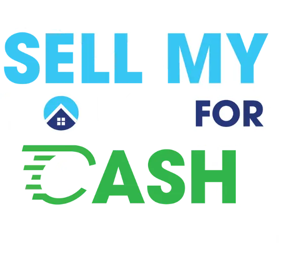 Sell My House For Cash Florida logo in footer color scheme