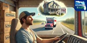 Florida man relocating for a new job, driving a U-Haul truck and thinking about the house he left behind